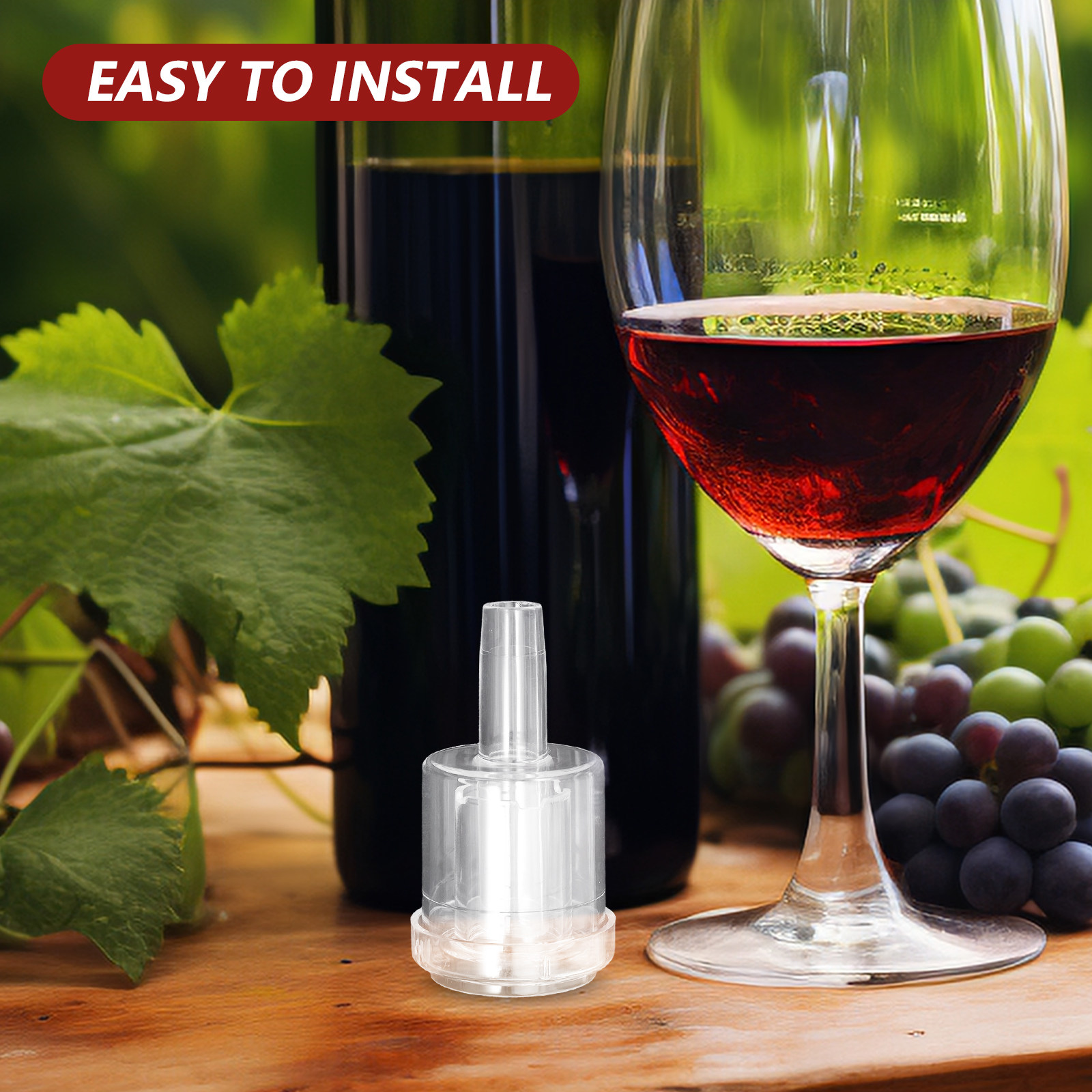 Wine Beer And Cider - 3Pcs Fermentation Airlocks Leak-Proof One-Way Valve
