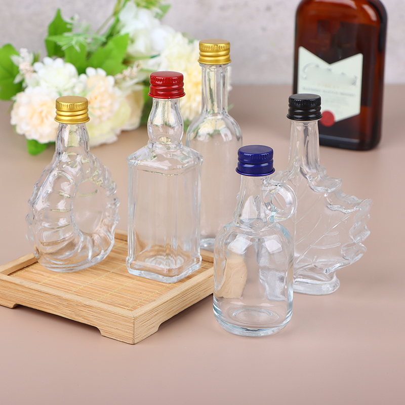 Wine Beer Spirits - 50ml Transparent Glass Lead-free Decanter With
