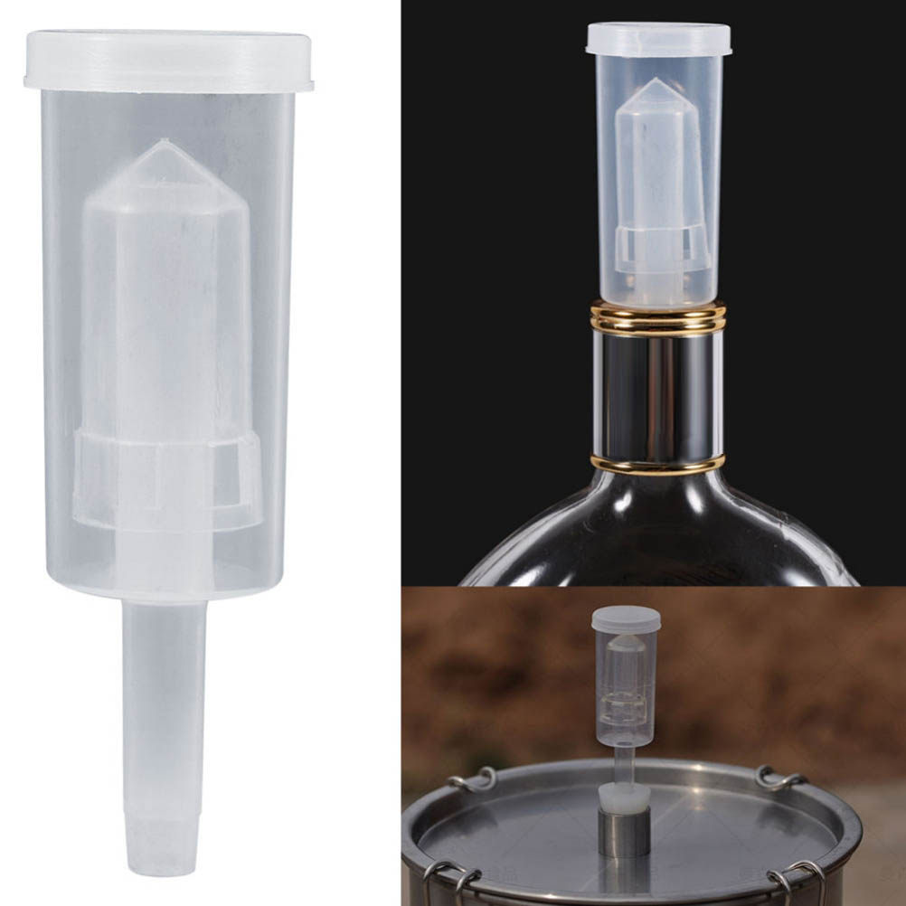 Wine Beer And Cider - 3Pcs Homebrew Airlock One Way Exhaust
