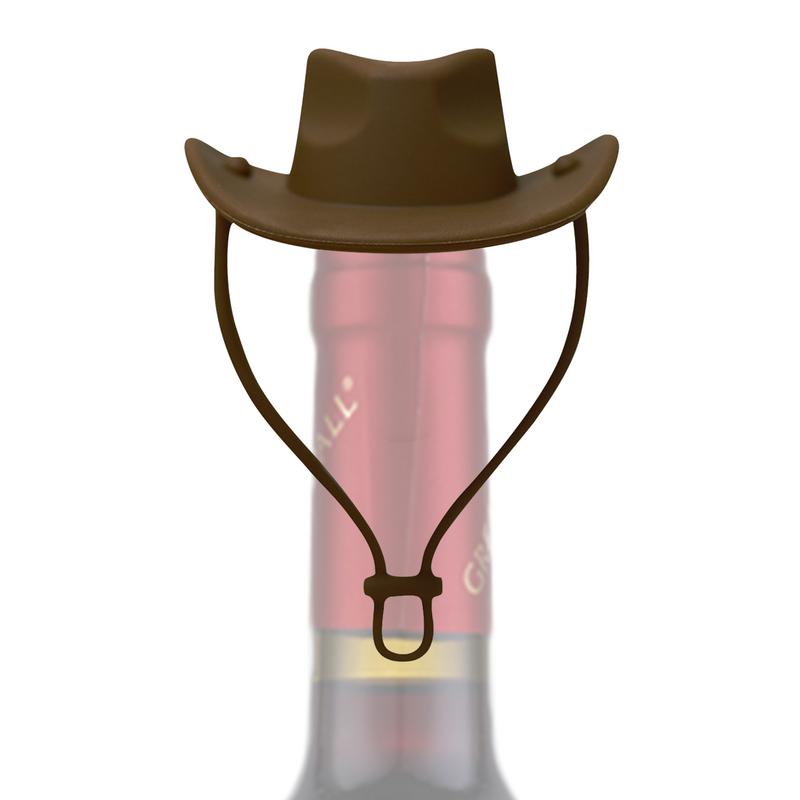 Wine Beer Hat - Silicone Champagne Bottle Beer Wine Stopper