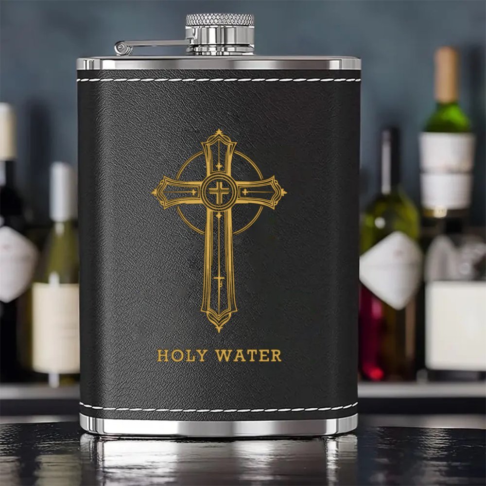 Wine Beer And Spirits - 6/7/8oz Whisky Hip Flask, Stainless Steel