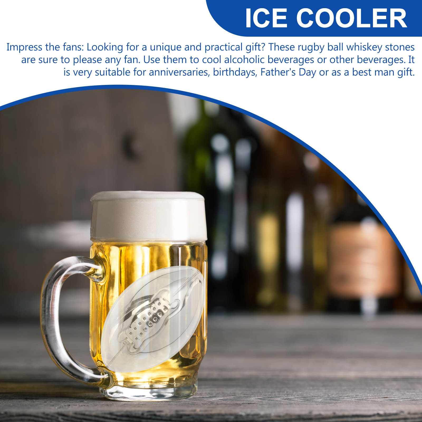 Stainless Steel Ice Cube Set R - Wine Whiskey Beer บทวิจารณ์และราคา