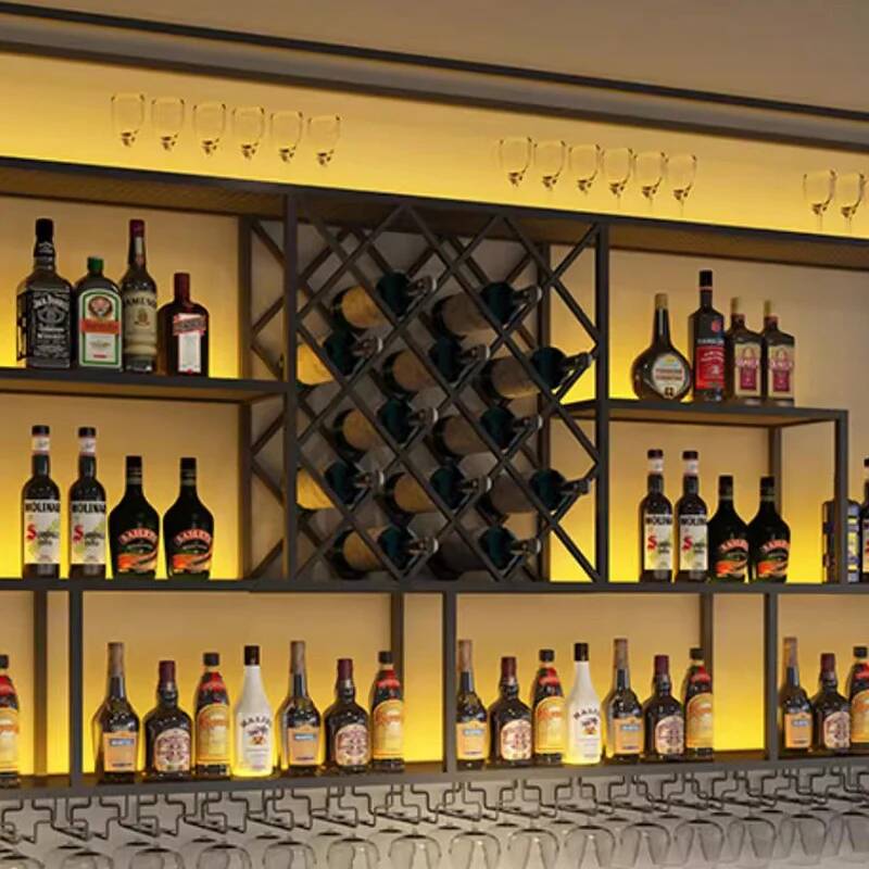 wall Mounted Lights Display C - Wine Beer Rack บทวิจารณ์และราคา