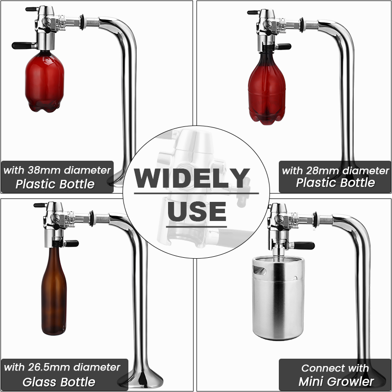 No-foam Bottles Filling Stainl - Wine Beer Spirits บทวิจารณ์และราคา