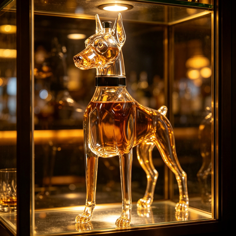 Doberman Liquor Decanter for B - Wine Beer And Spirits บทวิจารณ์และราคา
