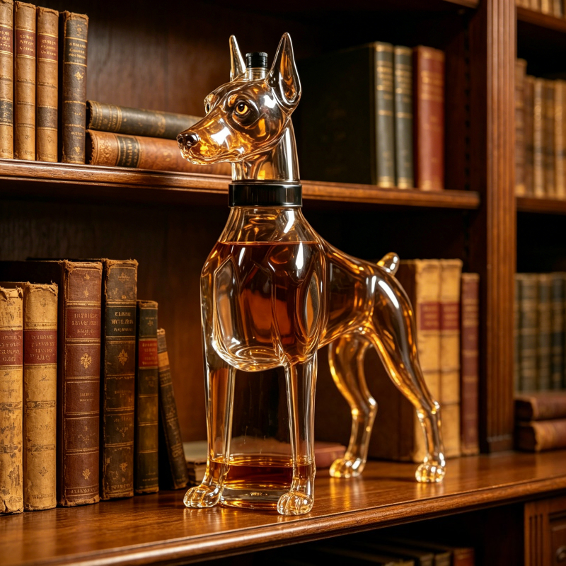 Doberman Liquor Decanter for B - Wine Beer And Spirits บทวิจารณ์และราคา