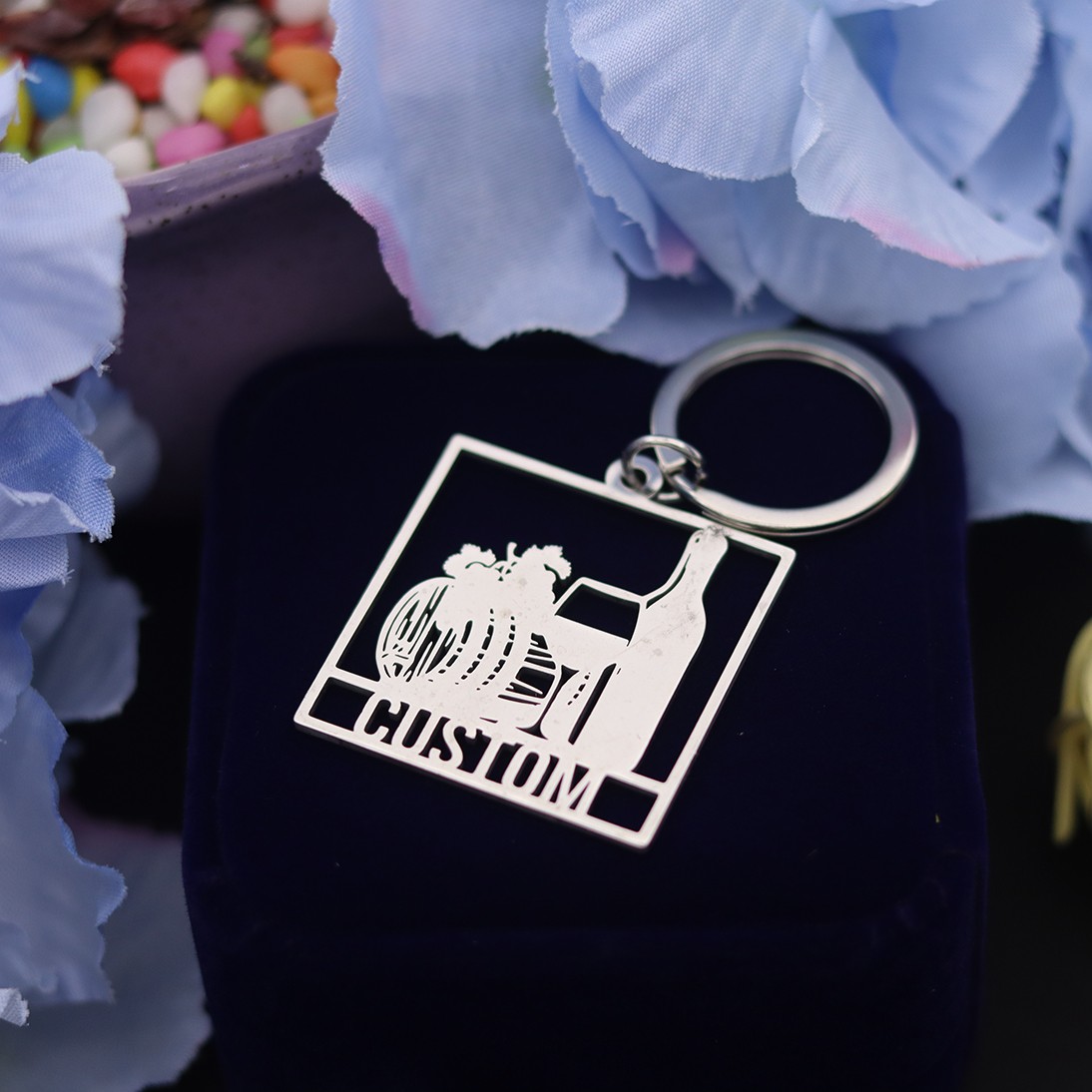 QIAMNI Custom Name Engraved Da - Wine In Beer Name บทวิจารณ์และราคา