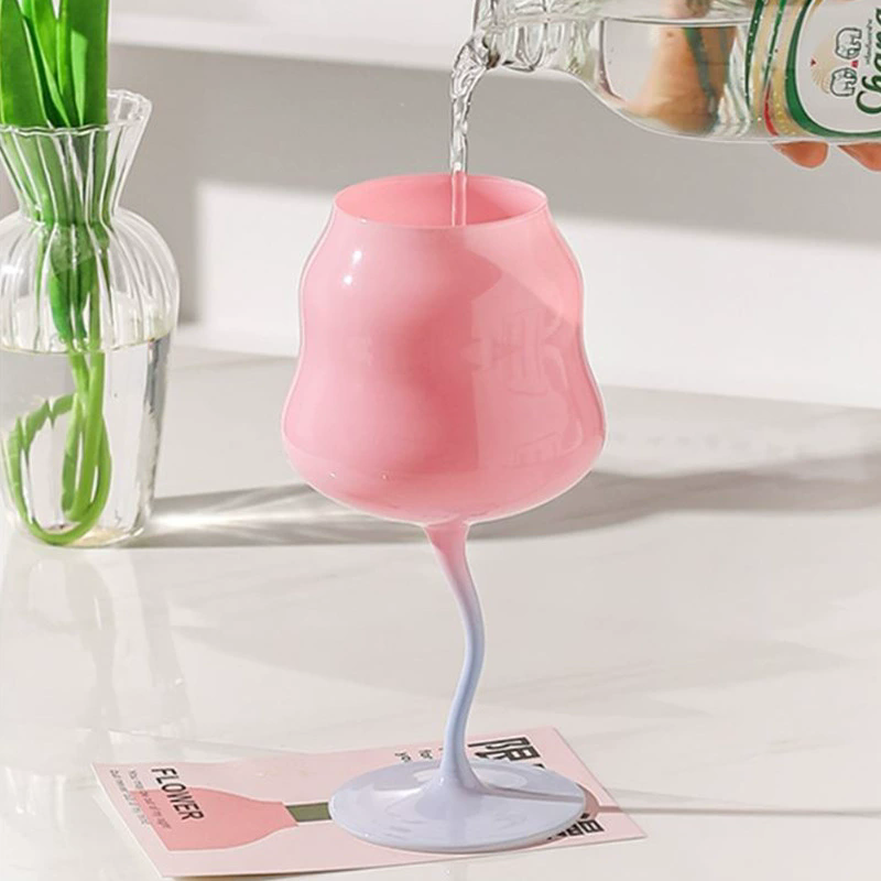 2pcs Candy Contrasting High Fo - Wine Beer Foot บทวิจารณ์และราคา