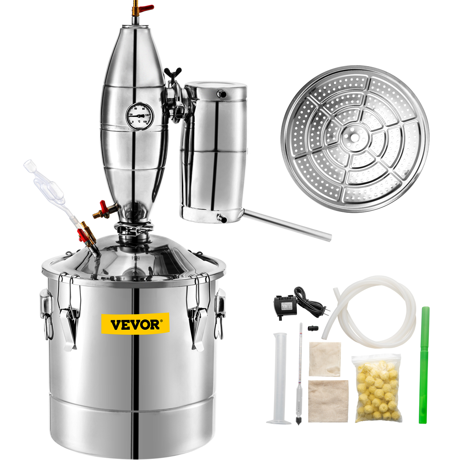 SucceBuy 20L-70L Alcohol Disti - Wine Beer Distillation บทวิจารณ์และราคา