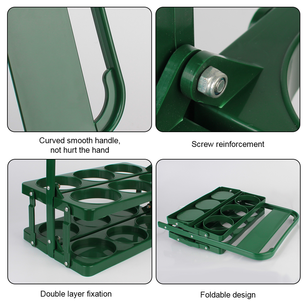 Reusable Durable Foldable Beer - Wine Beer Rack บทวิจารณ์และราคา