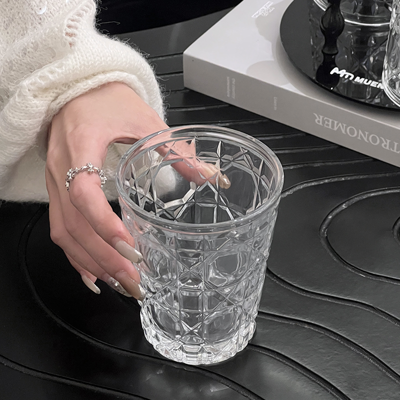 2pcs 310ml Vintage Diamond Pat - Wine Whiskey Beer บทวิจารณ์และราคา