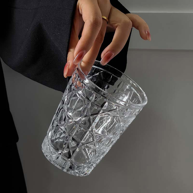2pcs 310ml Vintage Diamond Pat - Wine Whiskey Beer บทวิจารณ์และราคา