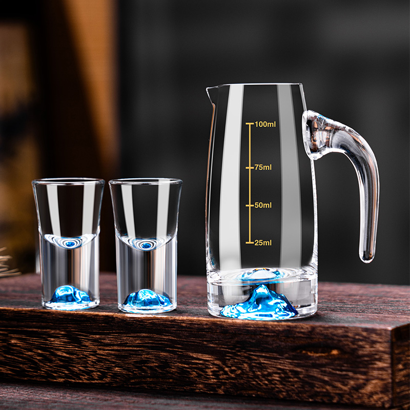 High-End Chinese Style Crystal - Wine Glass Set Crystal บทวิจารณ์และราคา