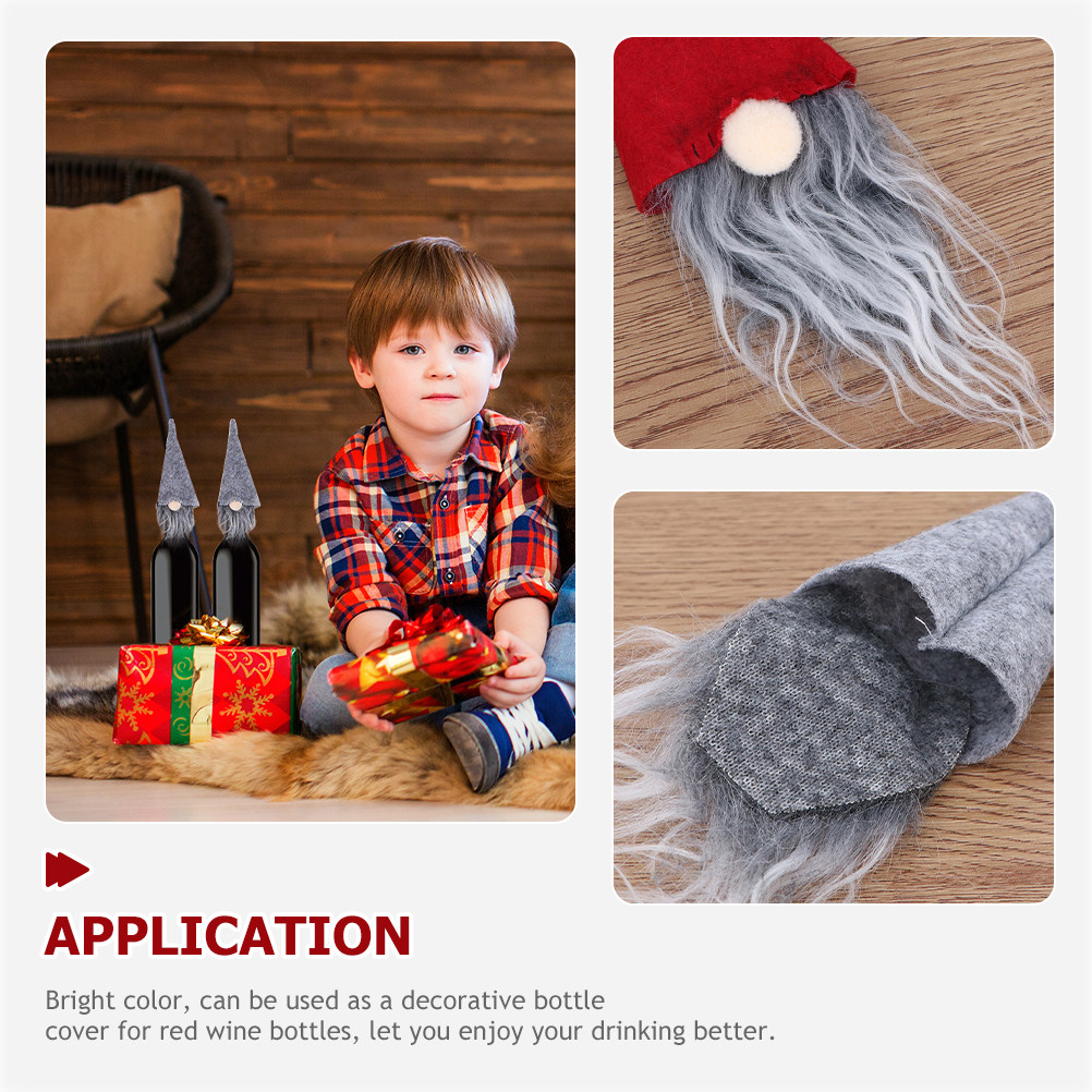 12Pcs Christmas Wine Bottle Co - Wine Beer Hat บทวิจารณ์และราคา