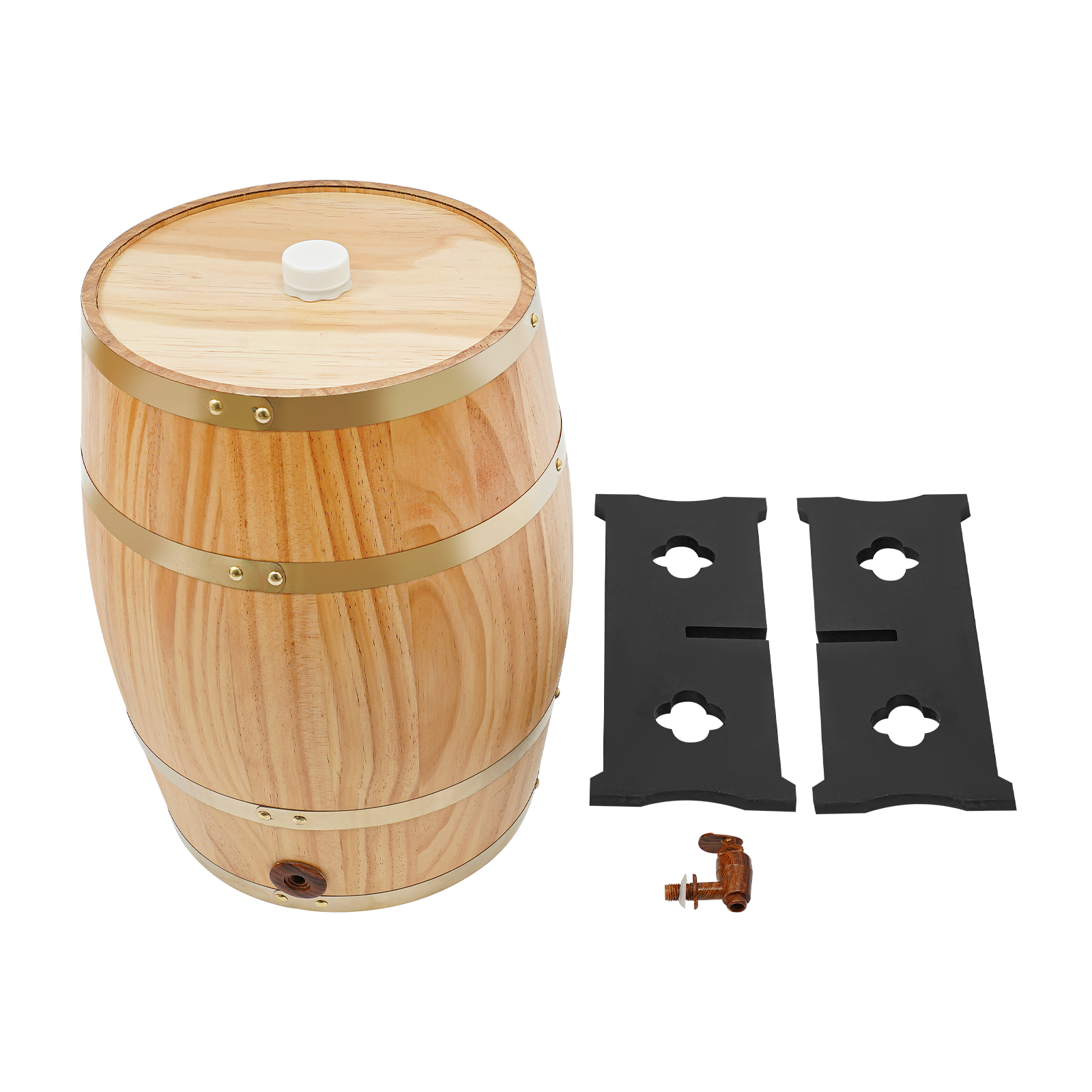 20L/5.28Gal Wood Color Wine Ba - Wine Beer And Cider บทวิจารณ์และราคา