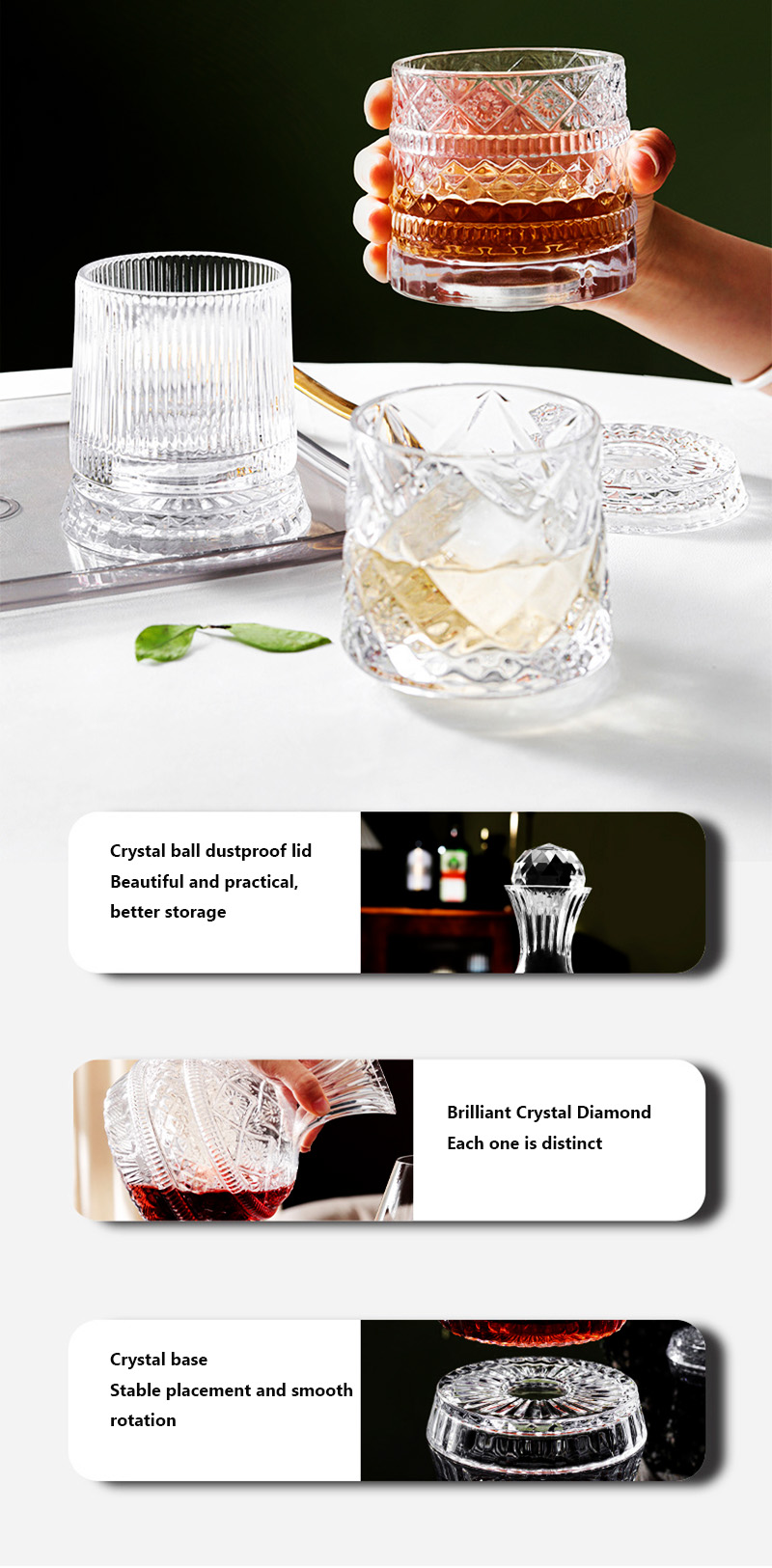 DEOUNY European Star Diamond R - Wine Whiskey Beer บทวิจารณ์และราคา