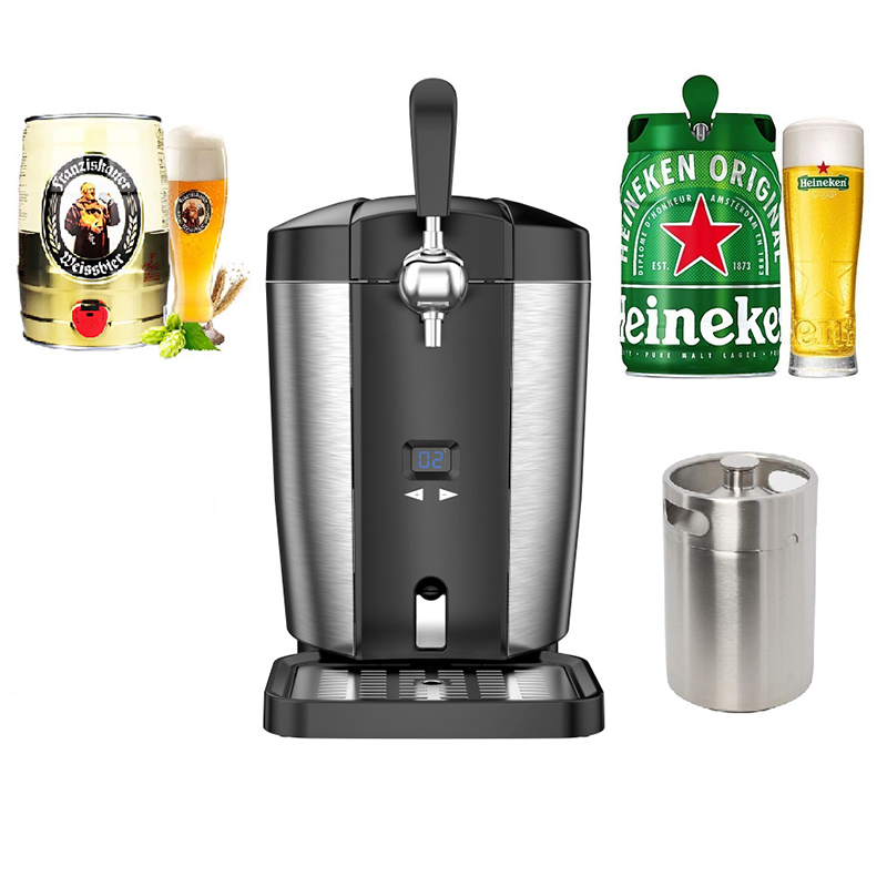 5L Keg Beer Dispenser, Portabl - Wine Beer Distillation บทวิจารณ์และราคา