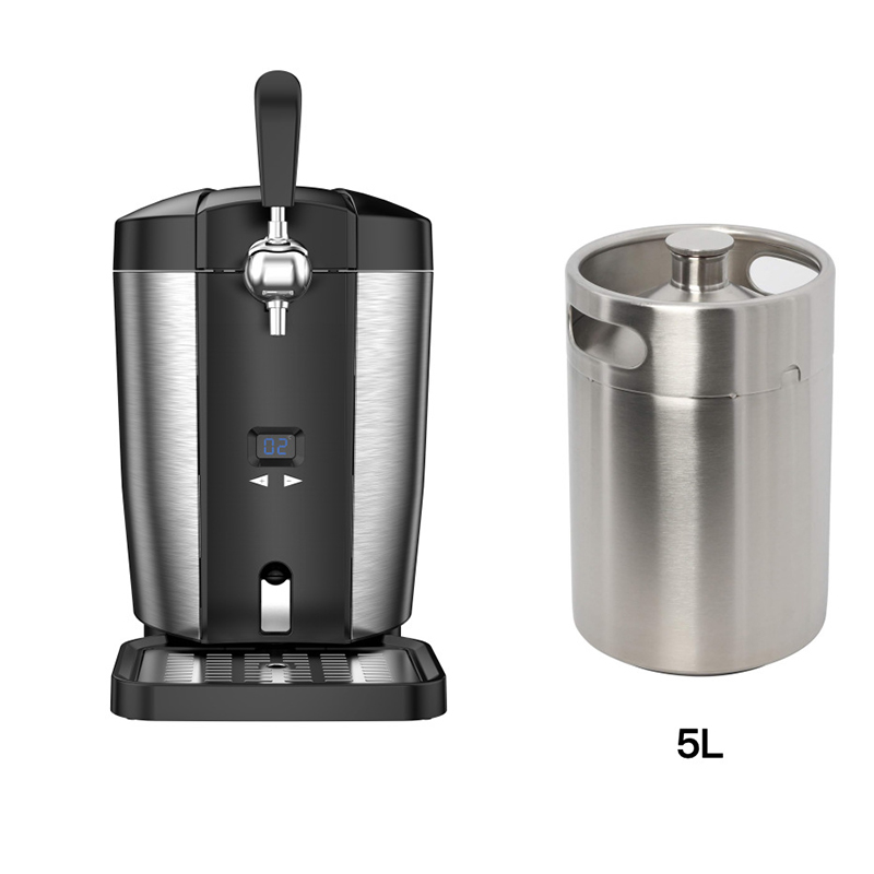 5L Keg Beer Dispenser, Portabl - Wine Beer Distillation บทวิจารณ์และราคา