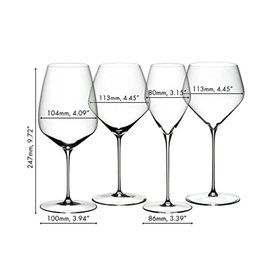 Veloce Tasting Set, Wine Glass - Wine Glass Set Crystal บทวิจารณ์และราคา