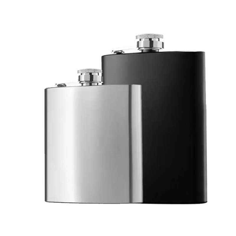 6/7/8oz black/silver Portable  - Wine Beer And Spirits บทวิจารณ์และราคา