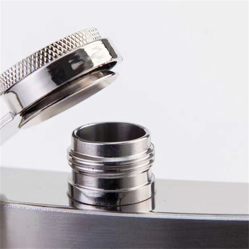 6/7/8oz black/silver Portable  - Wine Beer And Spirits บทวิจารณ์และราคา