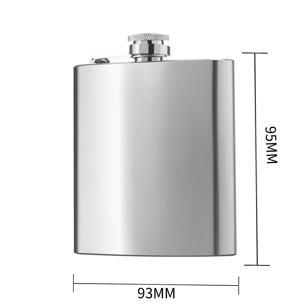 6/7/8oz black/silver Portable  - Wine Beer And Spirits บทวิจารณ์และราคา