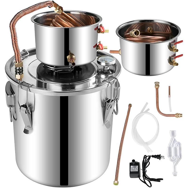 30L/50L  Alcohol Brewing Disti - Wine Beer Distillation บทวิจารณ์และราคา