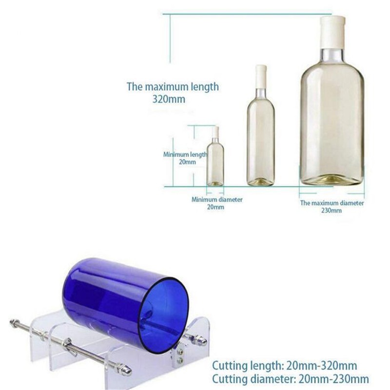 Glass Bottle Cutter Machine To - Wine Beer Spirits บทวิจารณ์และราคา