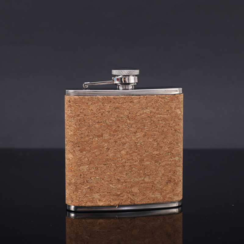 8oz Portable Flagon Hip Flask  - Wine Beer And Spirits บทวิจารณ์และราคา