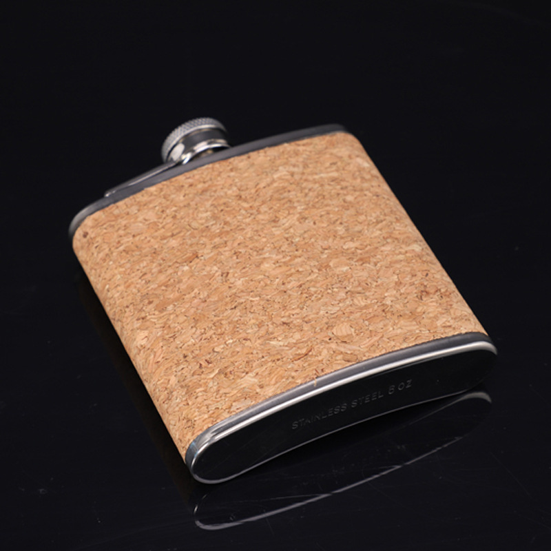 8oz Portable Flagon Hip Flask  - Wine Beer And Spirits บทวิจารณ์และราคา