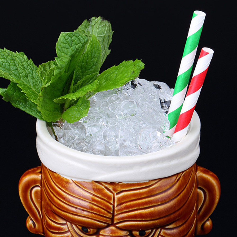 1Pcs Ceramic Totem Wine Cup La - Wine Whiskey Beer บทวิจารณ์และราคา