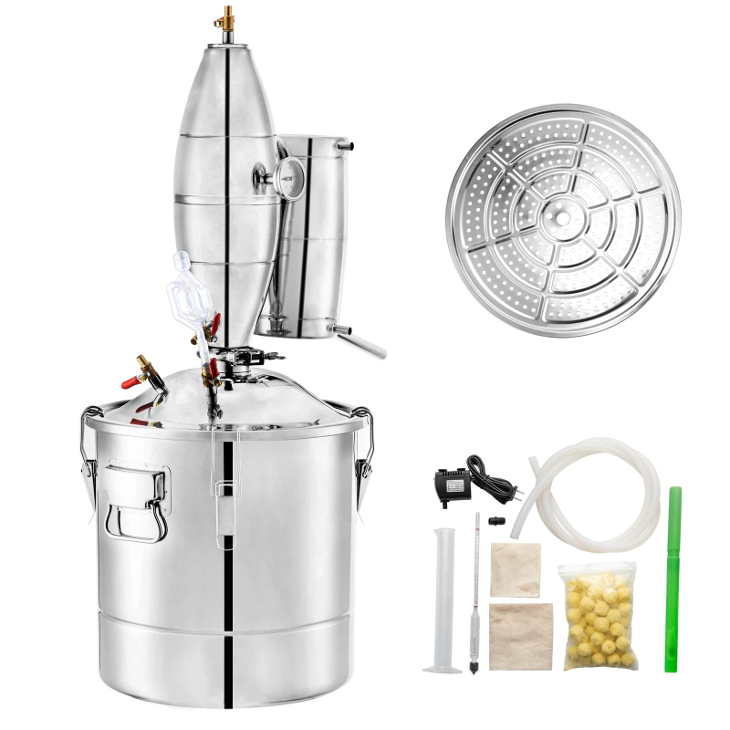 20L 30L 50L 70L Alcohol Distil - Wine Beer Distillation บทวิจารณ์และราคา