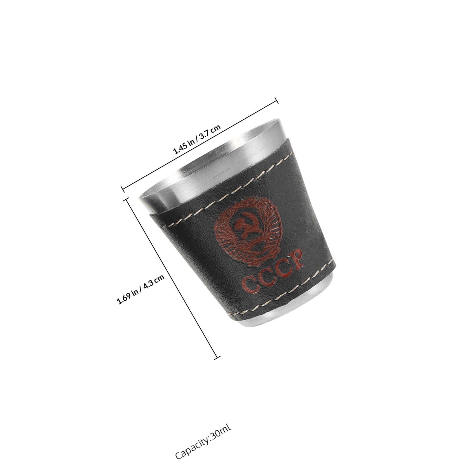 1Set Stainless Steel Wine Cup  - Wine Whiskey Beer บทวิจารณ์และราคา