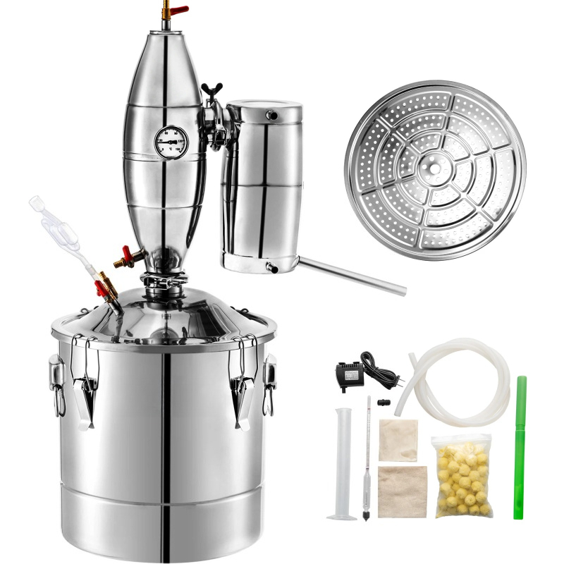 20L-70L Alcohol Distiller Mach - Wine Beer Distillation บทวิจารณ์และราคา