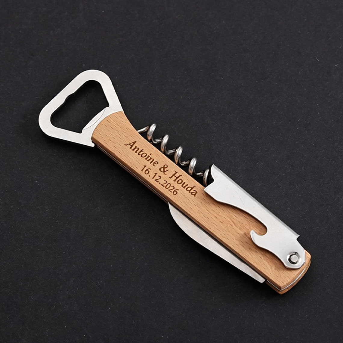 20pcs Personalized Engraved Wo - Wine In Beer Name บทวิจารณ์และราคา