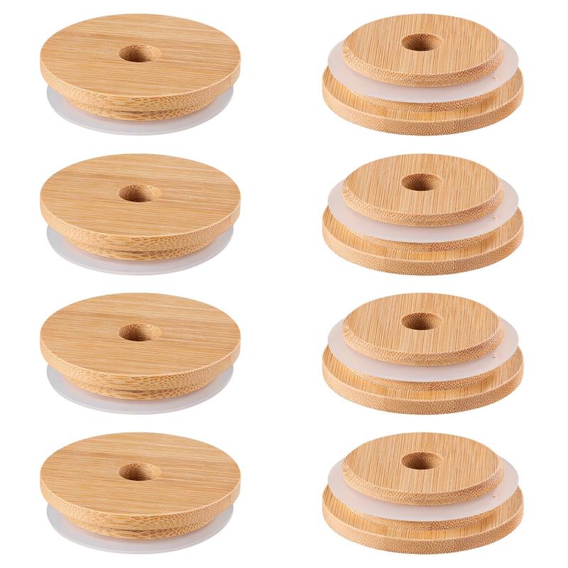 Jar Lids Straw Lid With Glass  - Wine Beer Spirits บทวิจารณ์และราคา