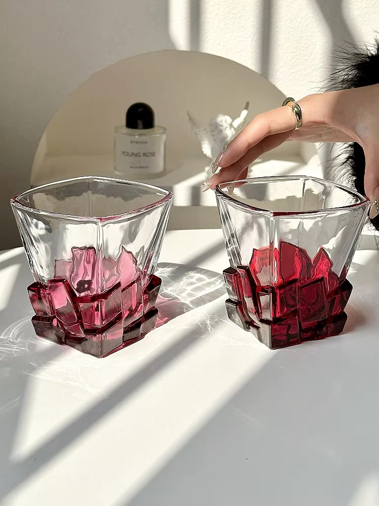 Space Gold Ice Cube Cup Artist - Wine Whiskey Beer บทวิจารณ์และราคา
