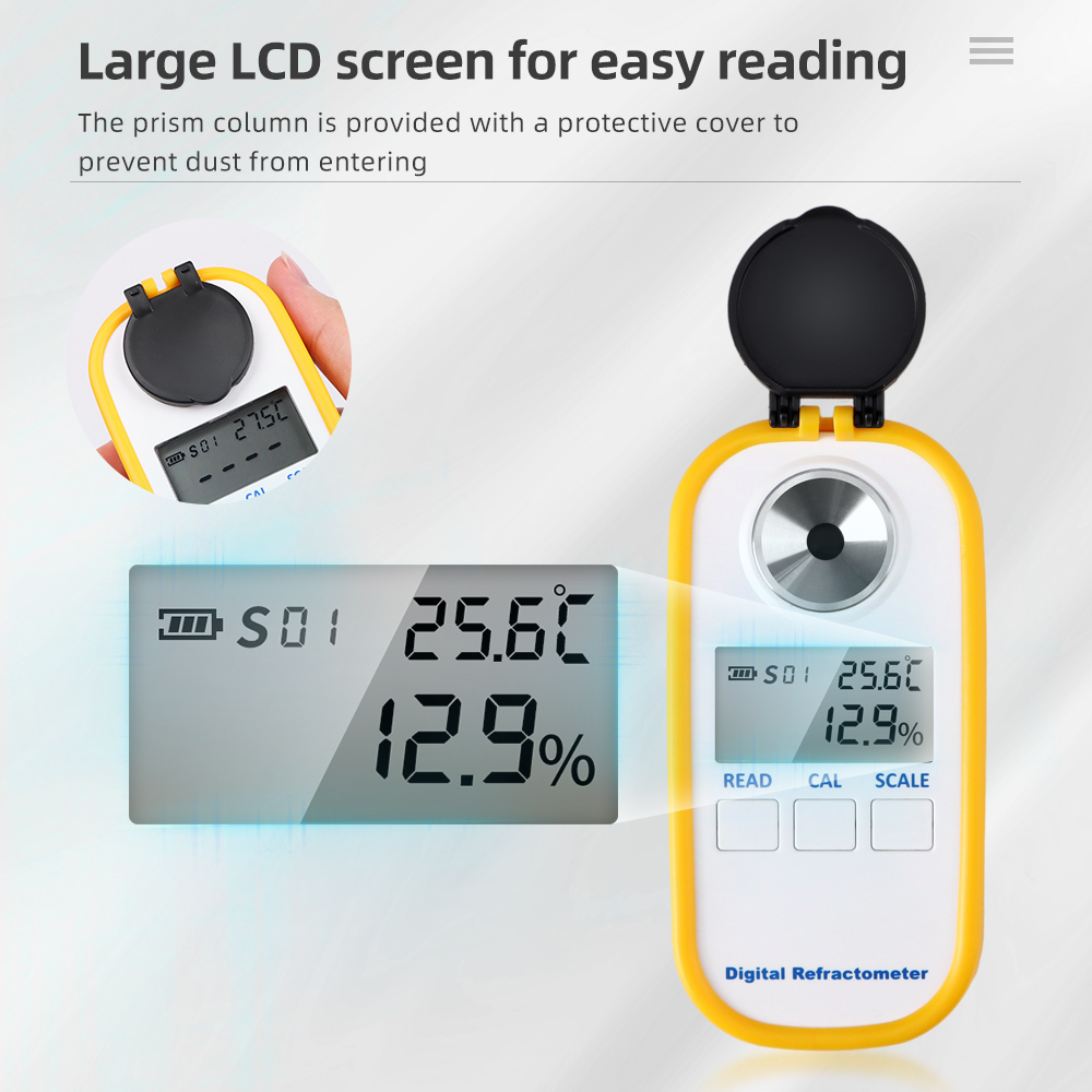 Digital Alcohol Refractometer  - Wine Beer Spirits บทวิจารณ์และราคา