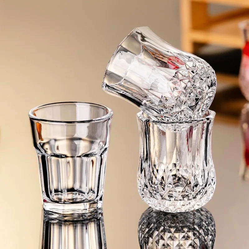6pcs Shot Glass Wine Set Baiji - Wine Glass Set Crystal บทวิจารณ์และราคา