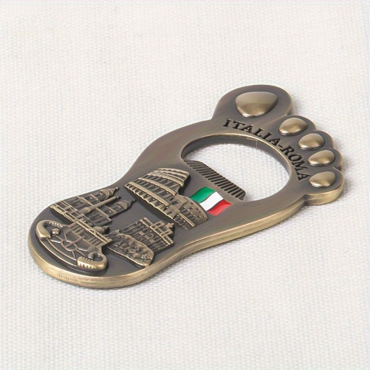 Italian Roma Bottle Opener, Me - Wine Beer Foot บทวิจารณ์และราคา