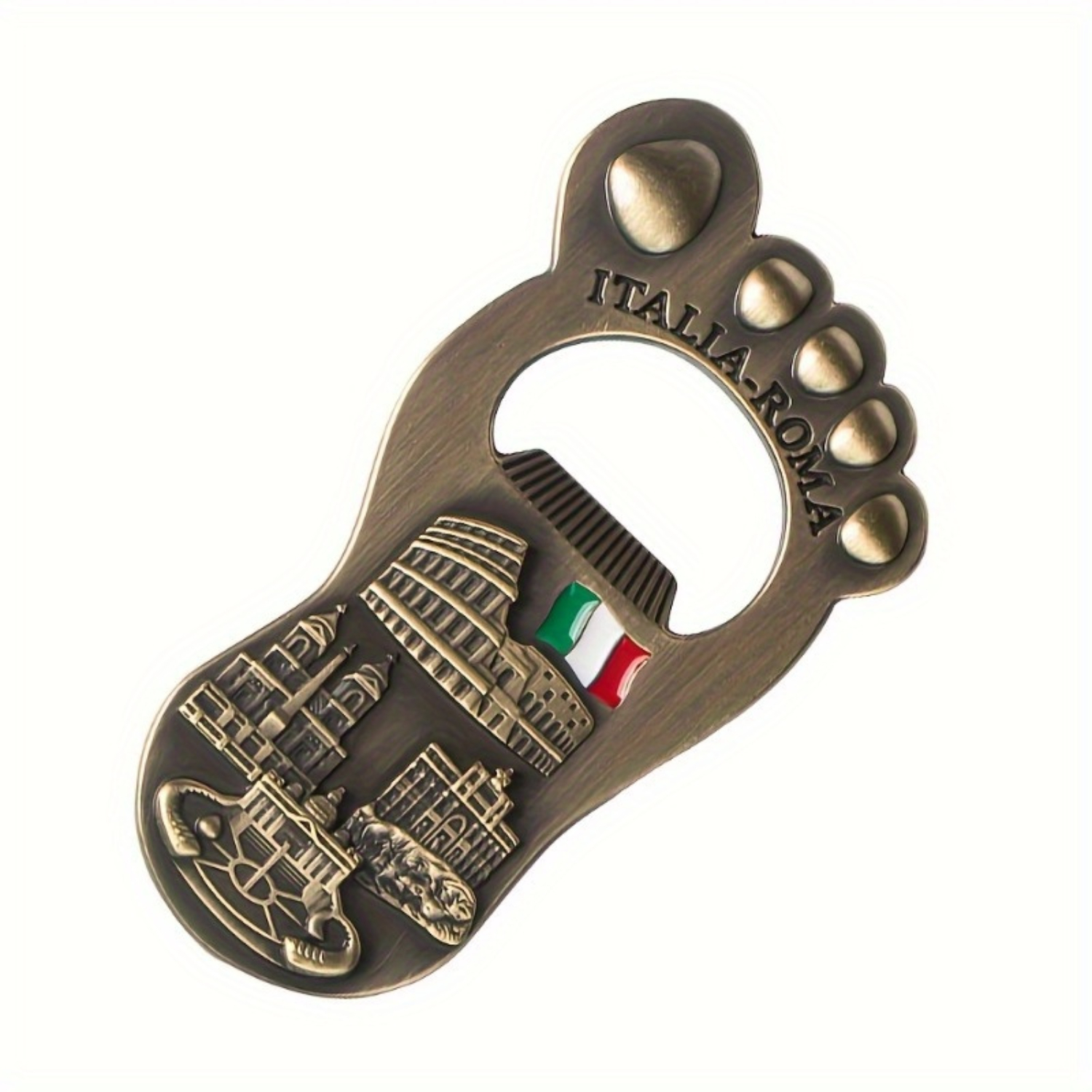 Italian Roma Bottle Opener, Me - Wine Beer Foot บทวิจารณ์และราคา