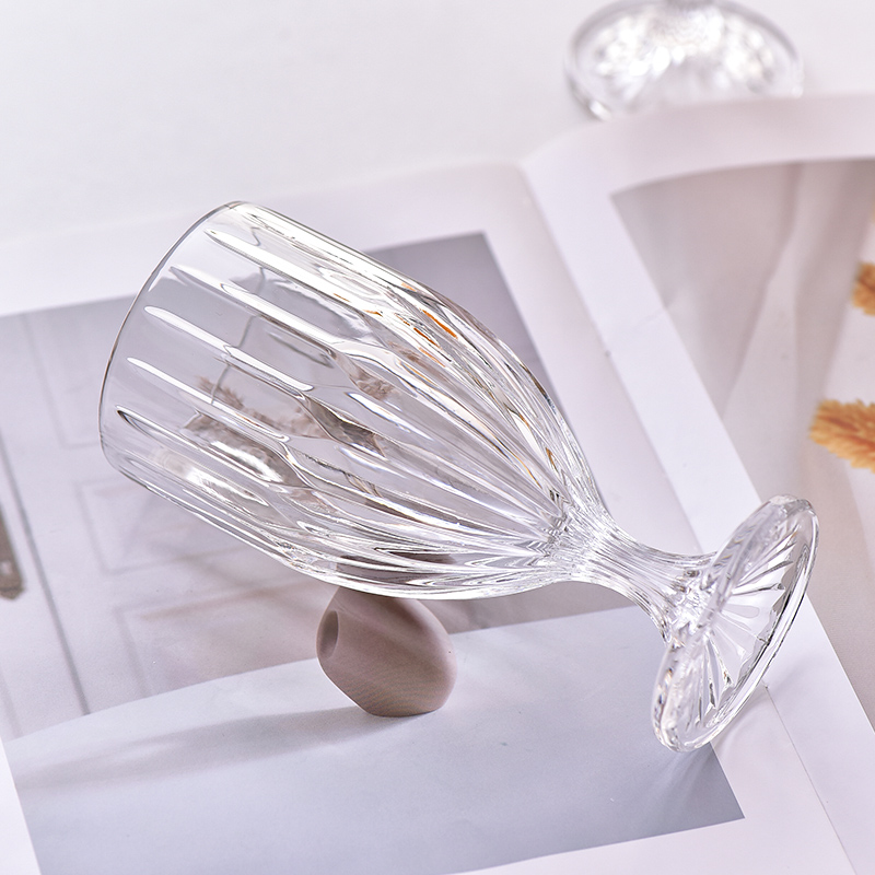 Large Capacity Glass Cup Champ - Wine Beer Foot บทวิจารณ์และราคา