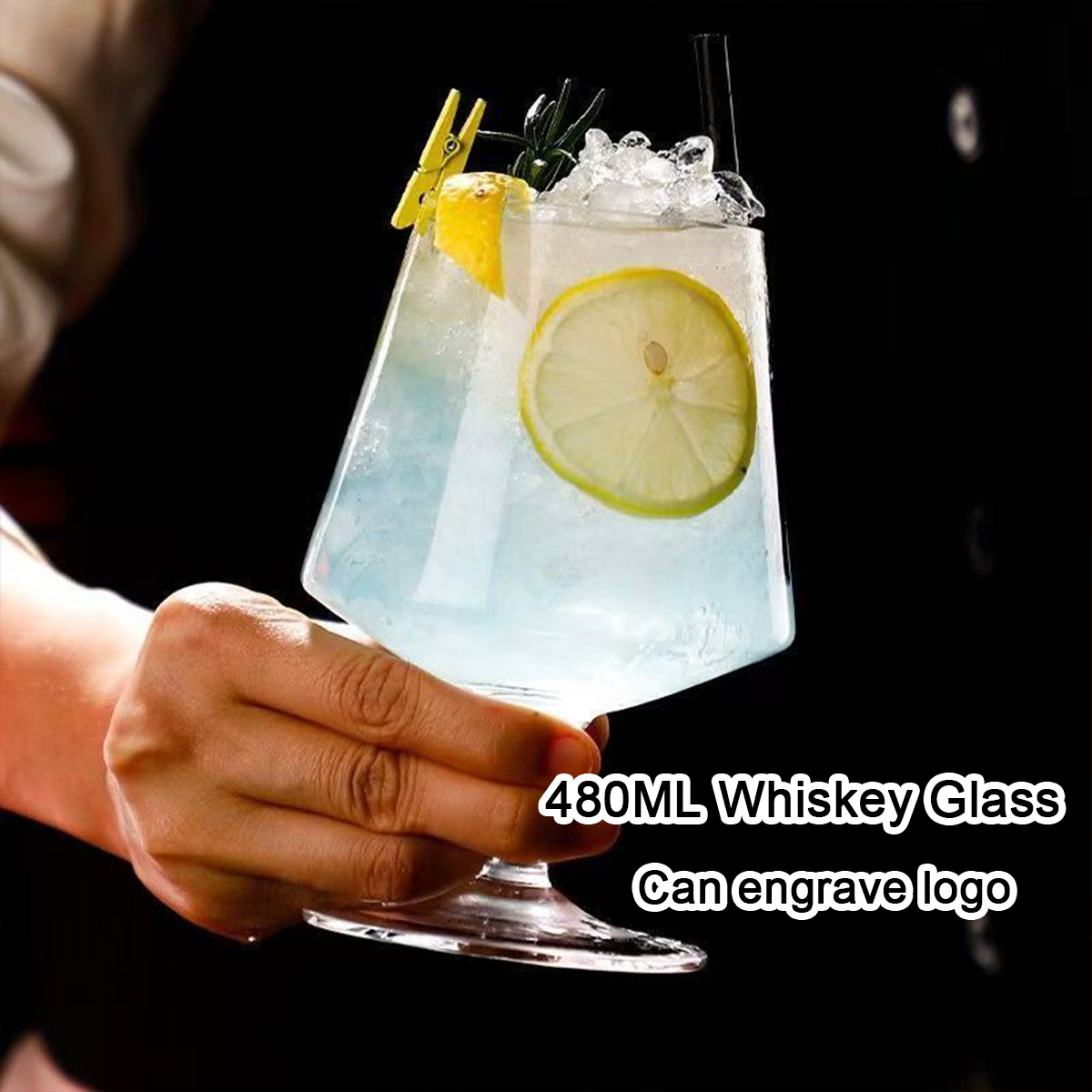 (Can Engrave Logo) 480ML Cryst - Wine Beer Foot บทวิจารณ์และราคา
