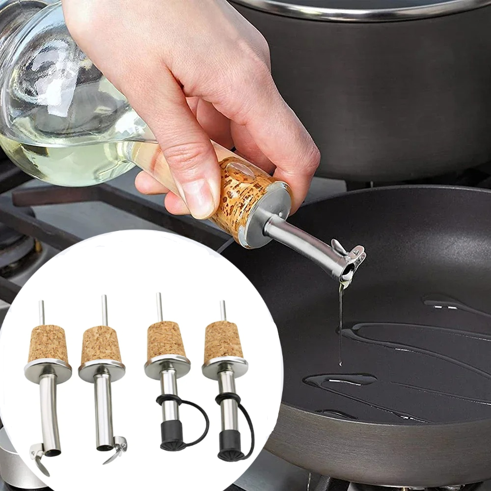 1PC Red Wine Cork Pourer Stain - Wine Beer Spirits บทวิจารณ์และราคา