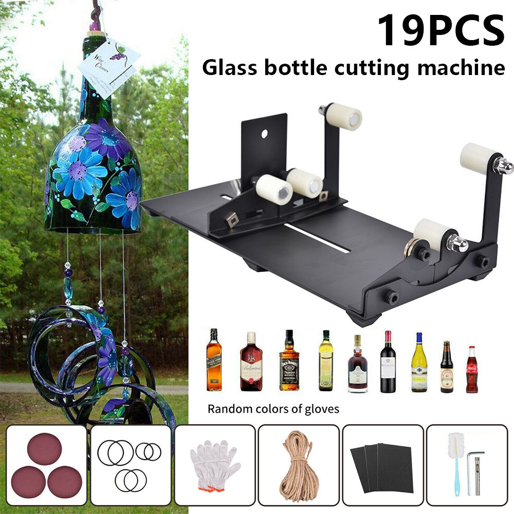 19Pcs Glass Bottle Cutter Tool - Wine Beer Spirits บทวิจารณ์และราคา