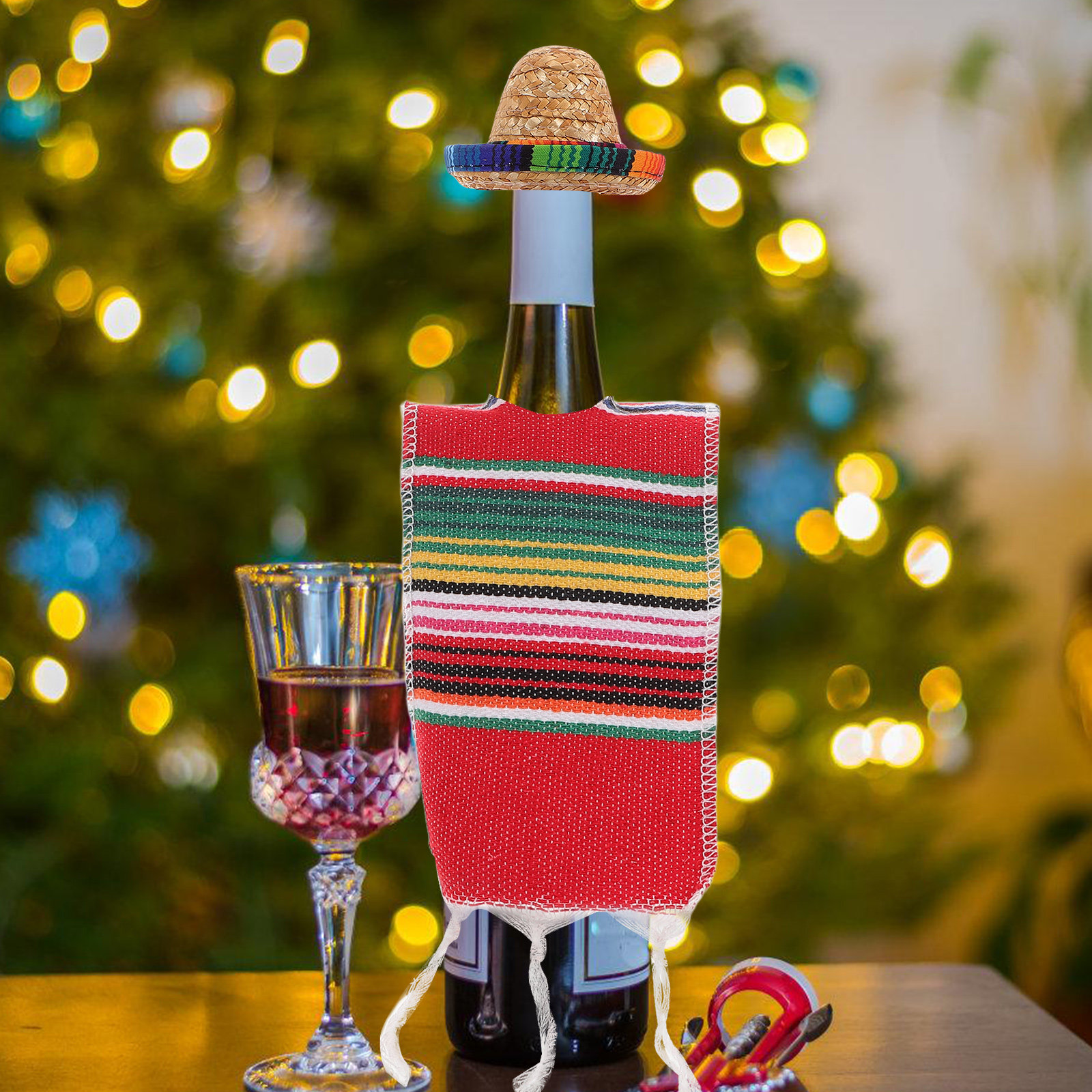 1Set Beer Bottle Decoration Me - Wine Beer Hat บทวิจารณ์และราคา