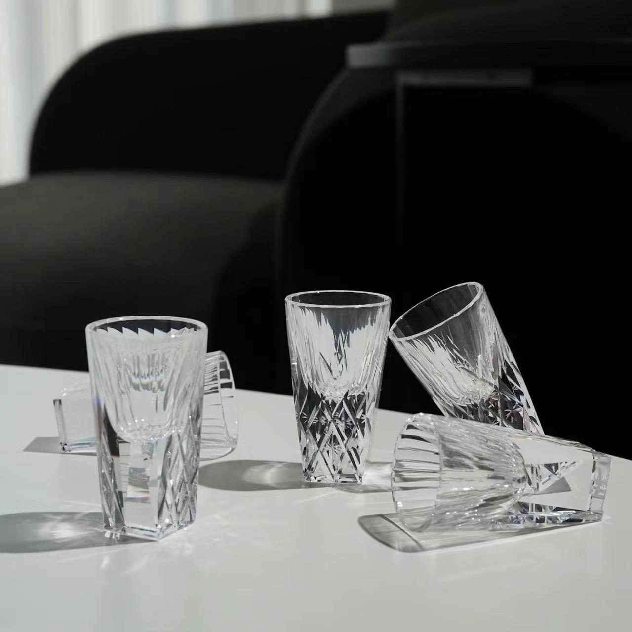 Lnosov Crystal Glass Small Win - Wine Glass Set Crystal บทวิจารณ์และราคา