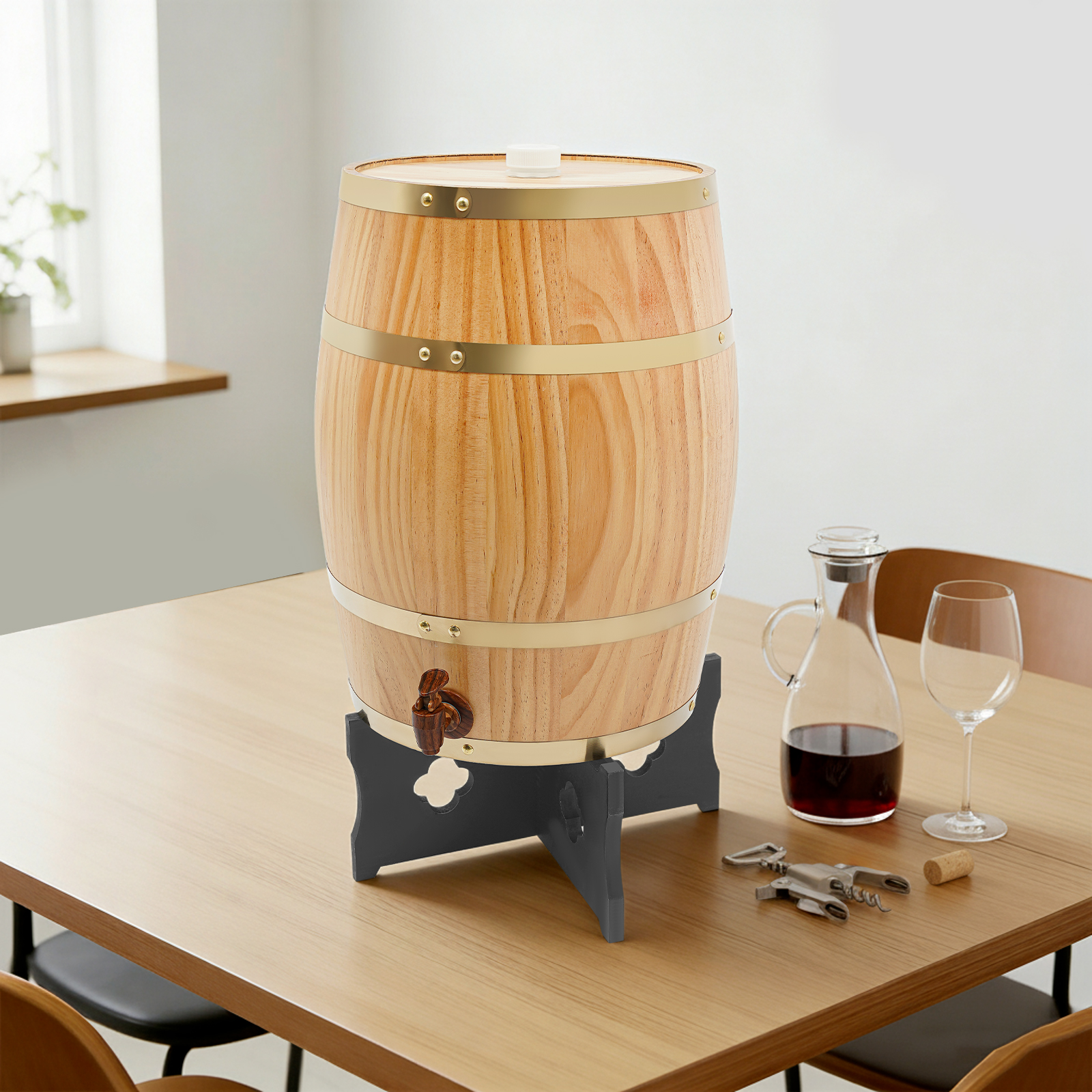 20/30L Wine Barrel Wood Wine B - Wine Beer And Cider บทวิจารณ์และราคา