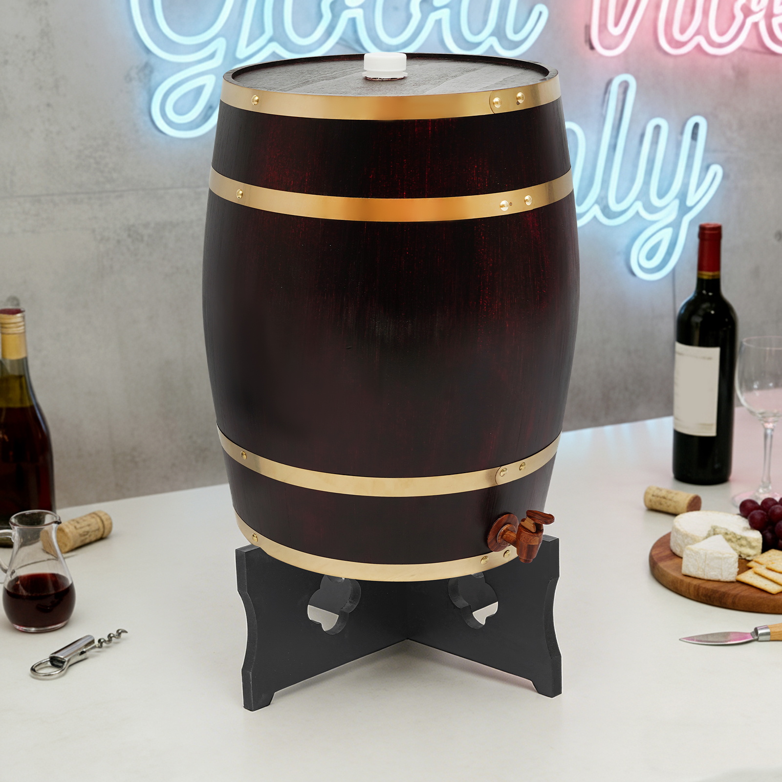 20/30L Wine Barrel Wood Wine B - Wine Beer And Cider บทวิจารณ์และราคา