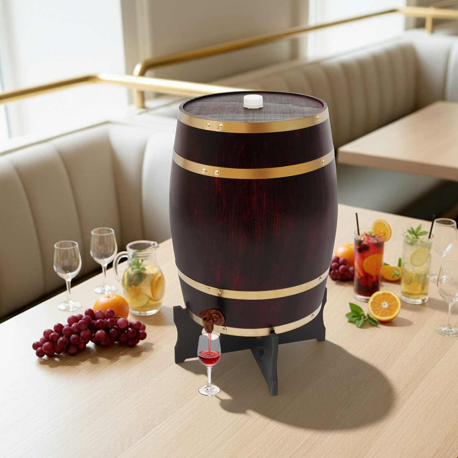 20/30L Wine Barrel Wood Wine B - Wine Beer And Cider บทวิจารณ์และราคา